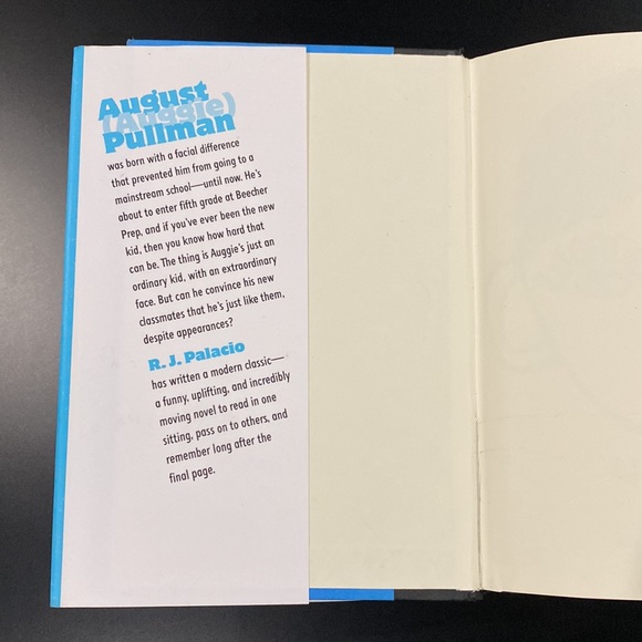 Wonder by R.J. Palacio - Hardcover Novel - Picture 7 of 15